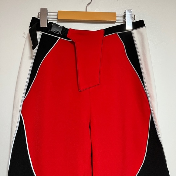 I.AM.GIA Women’s Colorblock Jogger Pants – Red/White/Black – Size M - Picture 4 of 12